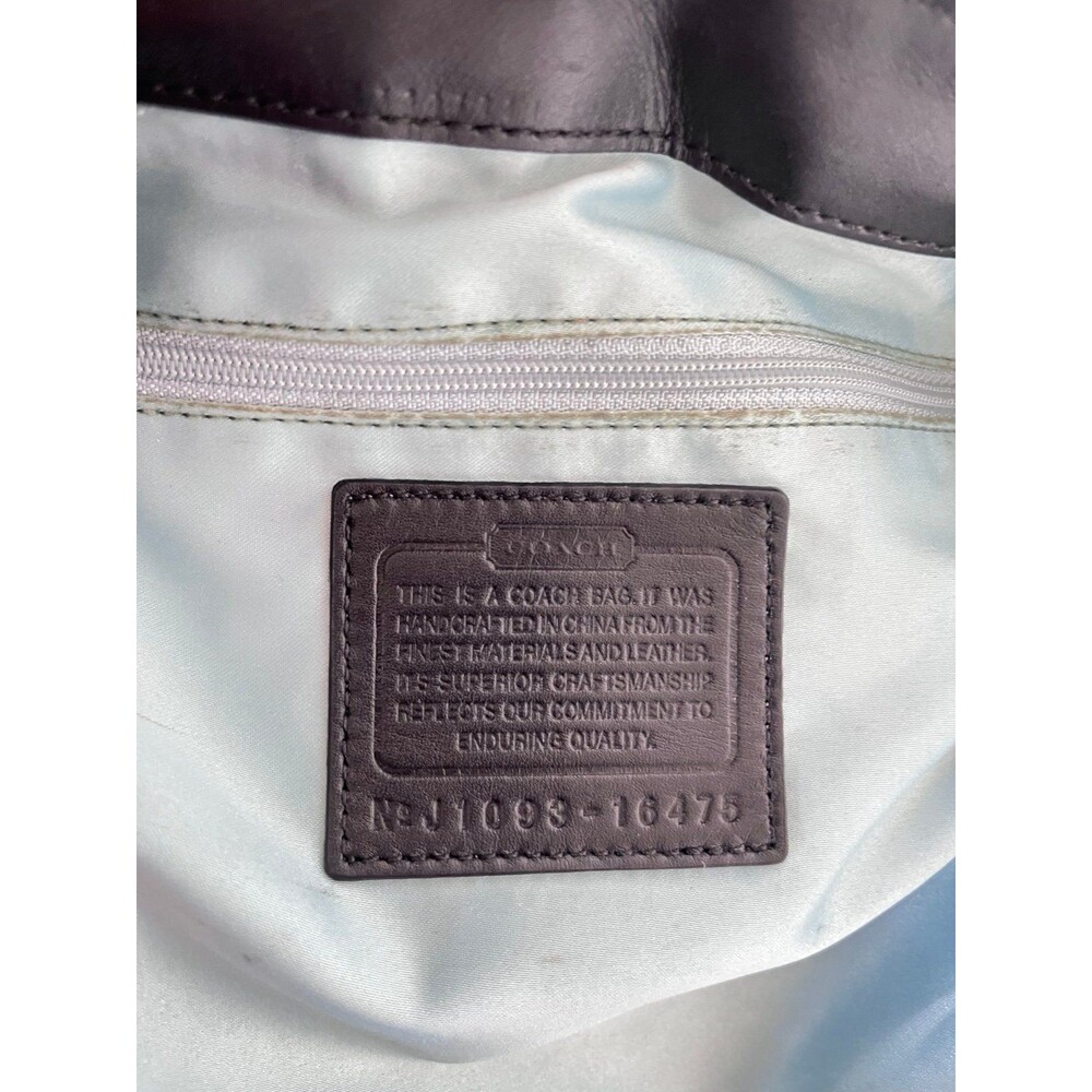 Coach Signature C Monogram Shoulder Bag - Picture 5 of 10